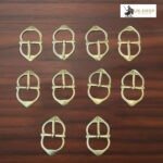 Medieval Pure Solid Brass Buckle