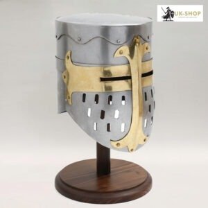 Flat Top Crusader Helmet