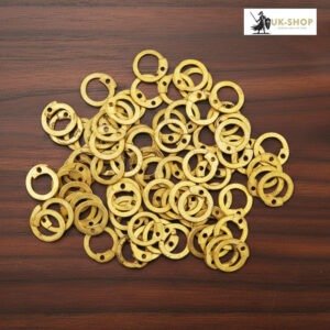Chainmail Brass Flat Rings with Round Riveted Loose Rings Tools free