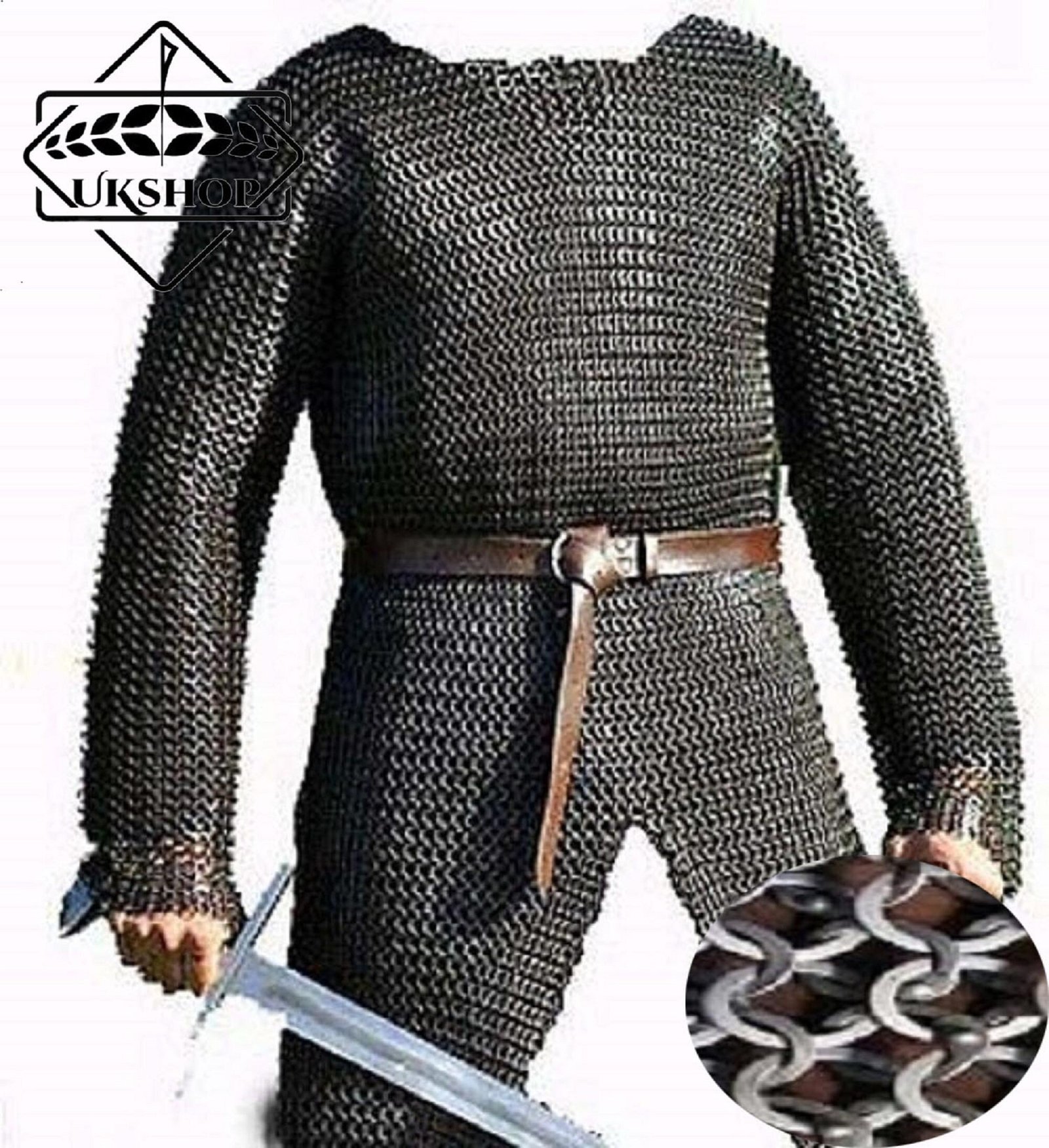 chainmail hauberk front