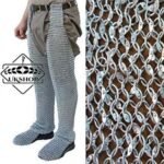 chainmail legging round riveted every rings