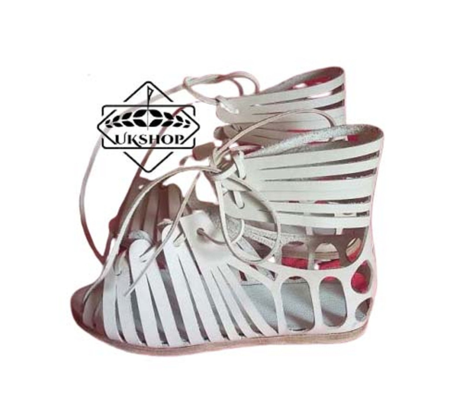 roman sandal natural brown