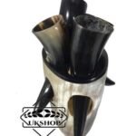 drinking horn set