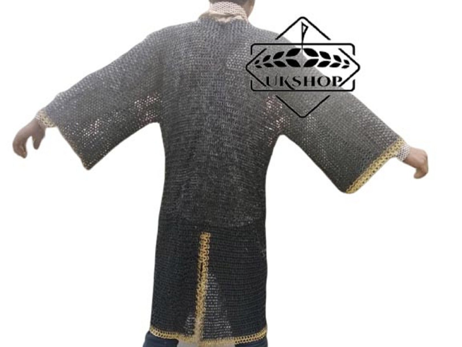 chainmail shirt flat ring riveted 1