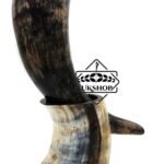 drinking horn with brass 1