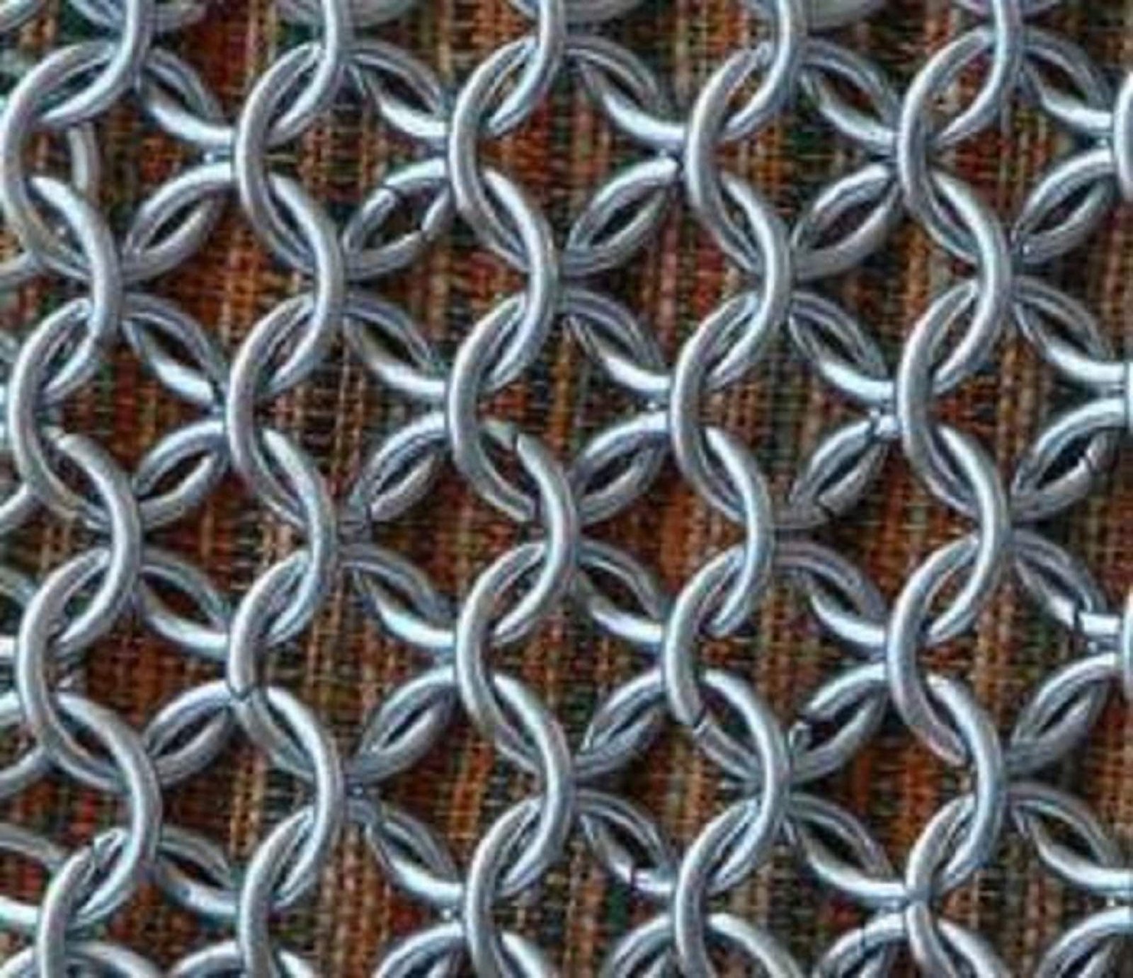 butted chainmail shirt half sleeve 1