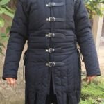 Female BLack Gambeson With Padding Clothing, Thanks giving gift