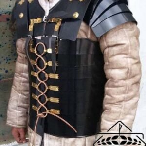 Roman Lorica Segmentata, Black antic finish