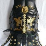 Body Armor Chest Breast Plate Leather Muscle Armor Medieval Armour Costume SCA