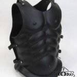 Leather Breast Plate Armor with Black finish