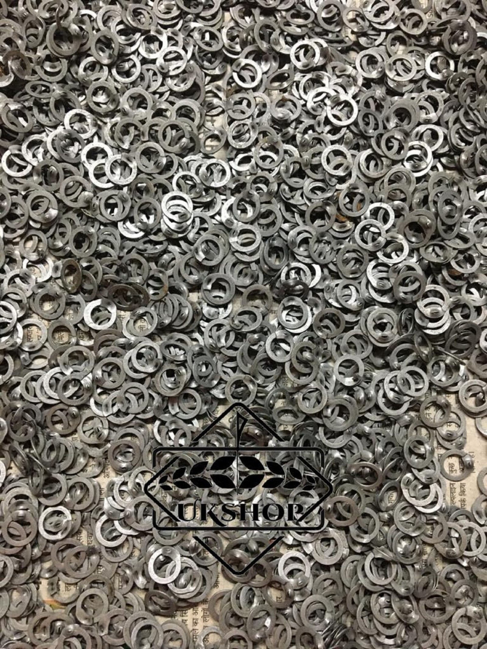 Wedge riveted loose ring