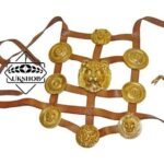 Roman phalerae set of cast Brass reenactors phalerae costume Roman Belt | Roman Armor for SCA Larp | Thanks giving gift