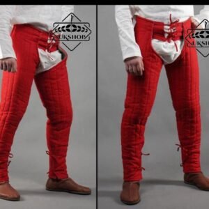 Medieval Cotton Leggings, Thick Padded Chausses Lower Under Gambeson Hauberk SCA Armor, Thanks giving gift