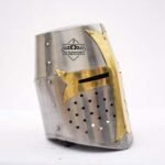 crusader helmet silver