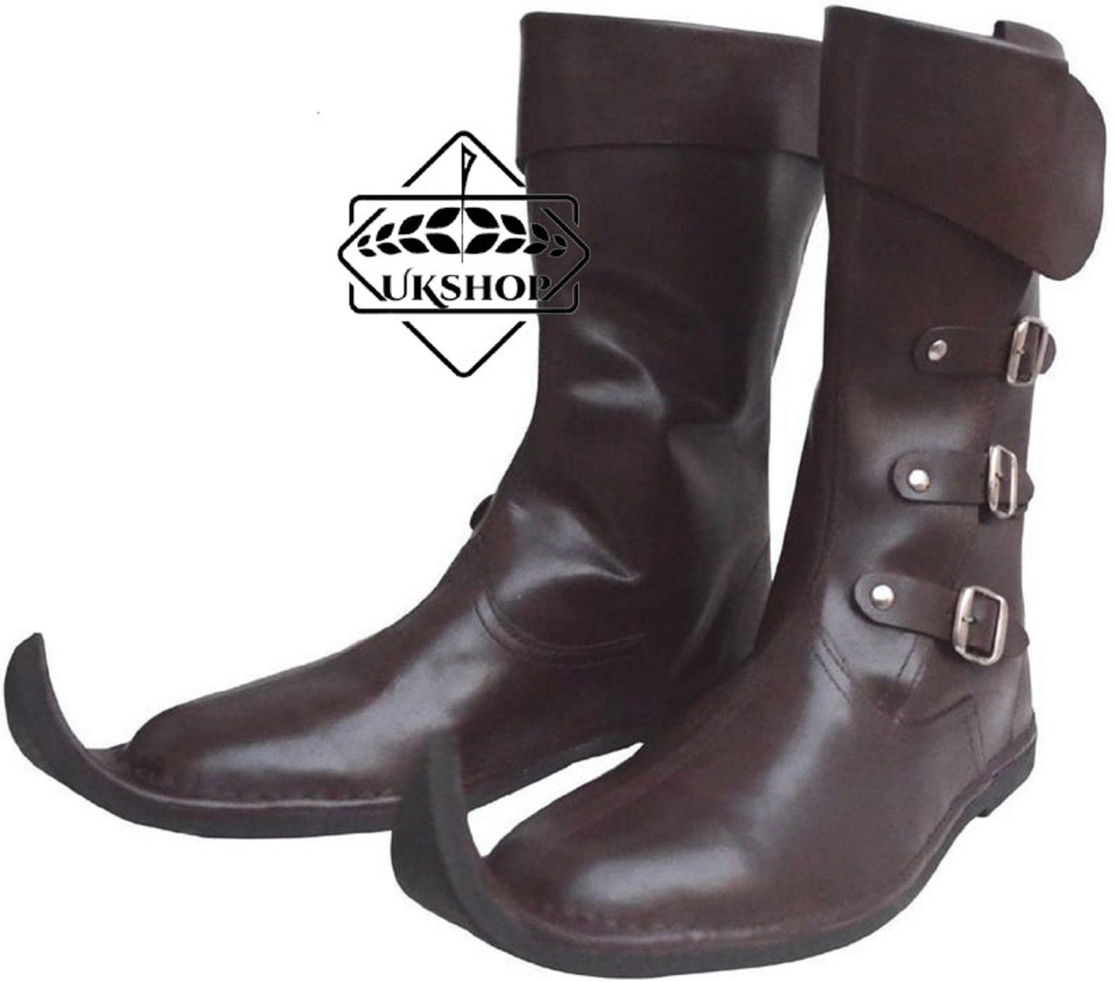 leather boots three buckle 1