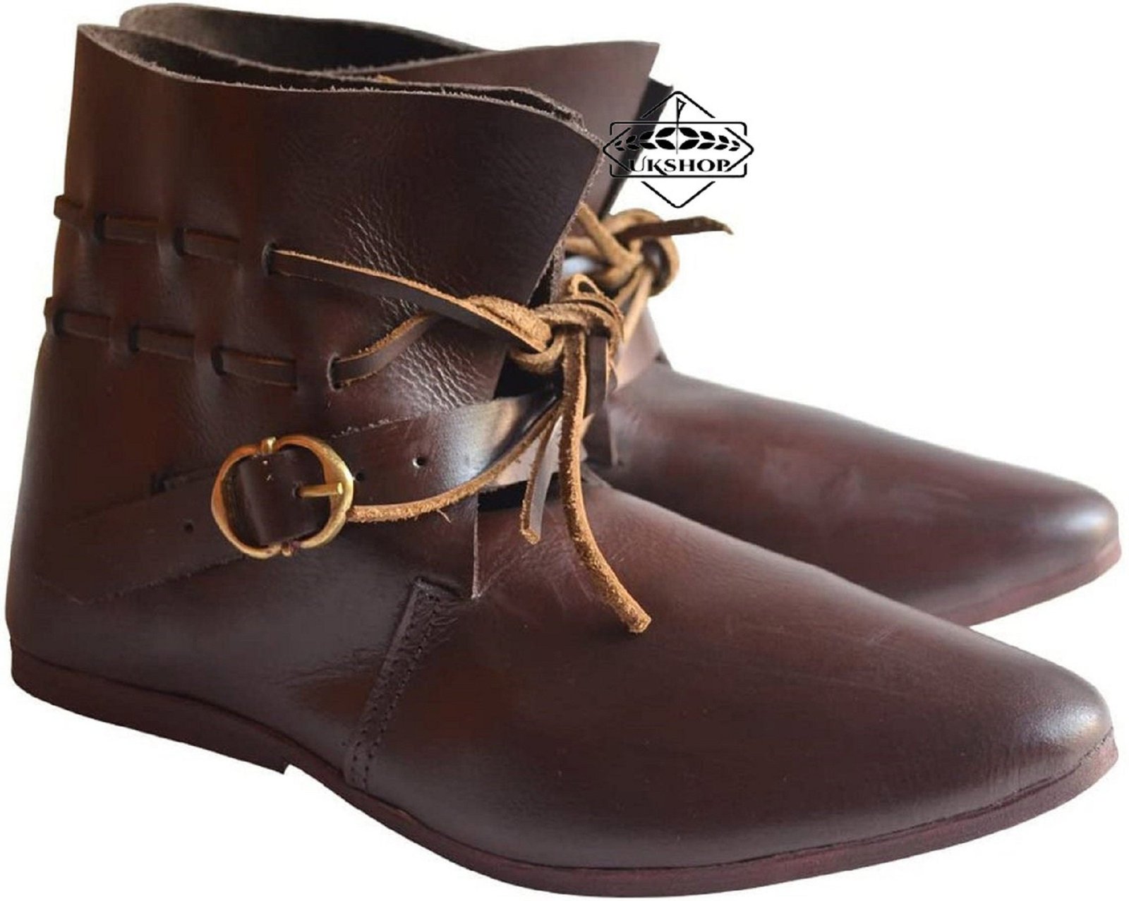 medieval ankle boot brown