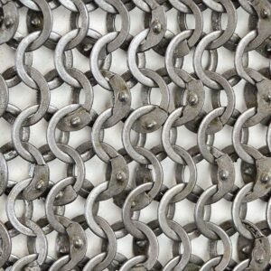 ChainMail Wedge Sheet, 9mm Flat Rings washar Wedge Riveted Sheet, Easter