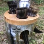 drinking horn shot set