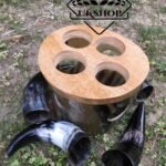 drinking horn shot set