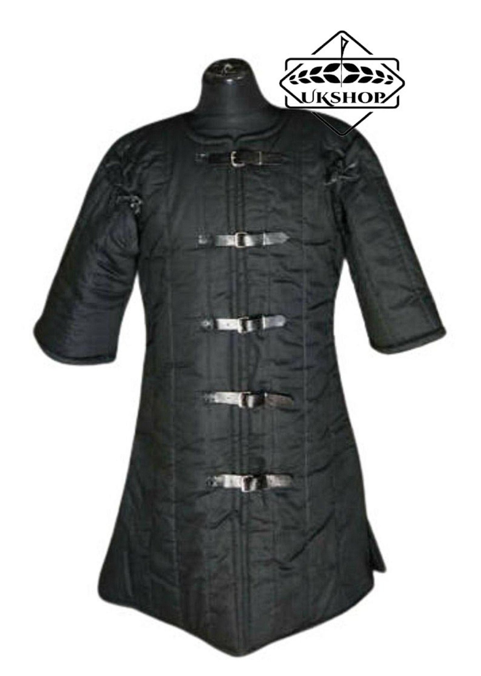 Medieval Gambeosn With Removable Short Sleeves, Medieval Gambeson For SCA Larp, Thanks giving gift