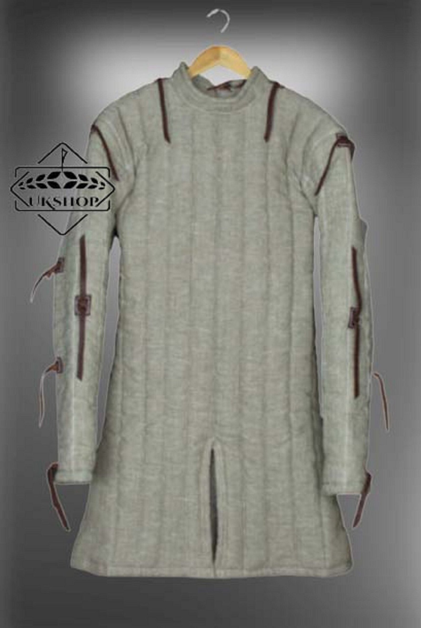 Medieval Quilted Gambeson, Thick Padded Armor Gambeson, Thanks giving gift