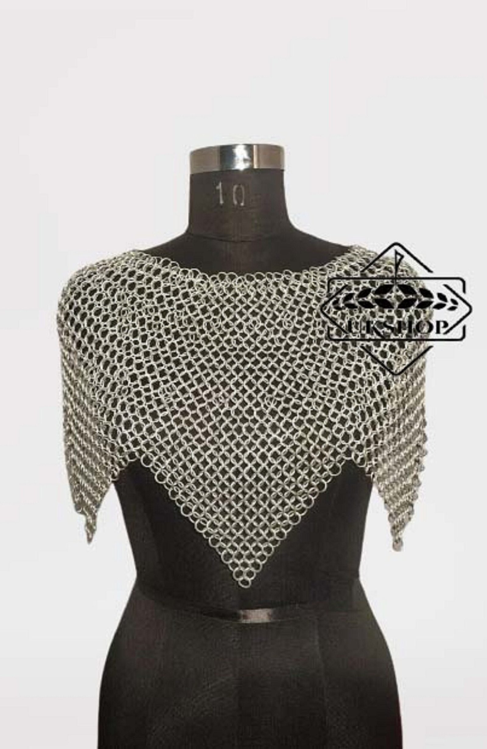 Aluminum Butted Chainmail Top, Butted Chainmail Sexy Top, Thanks giving gift