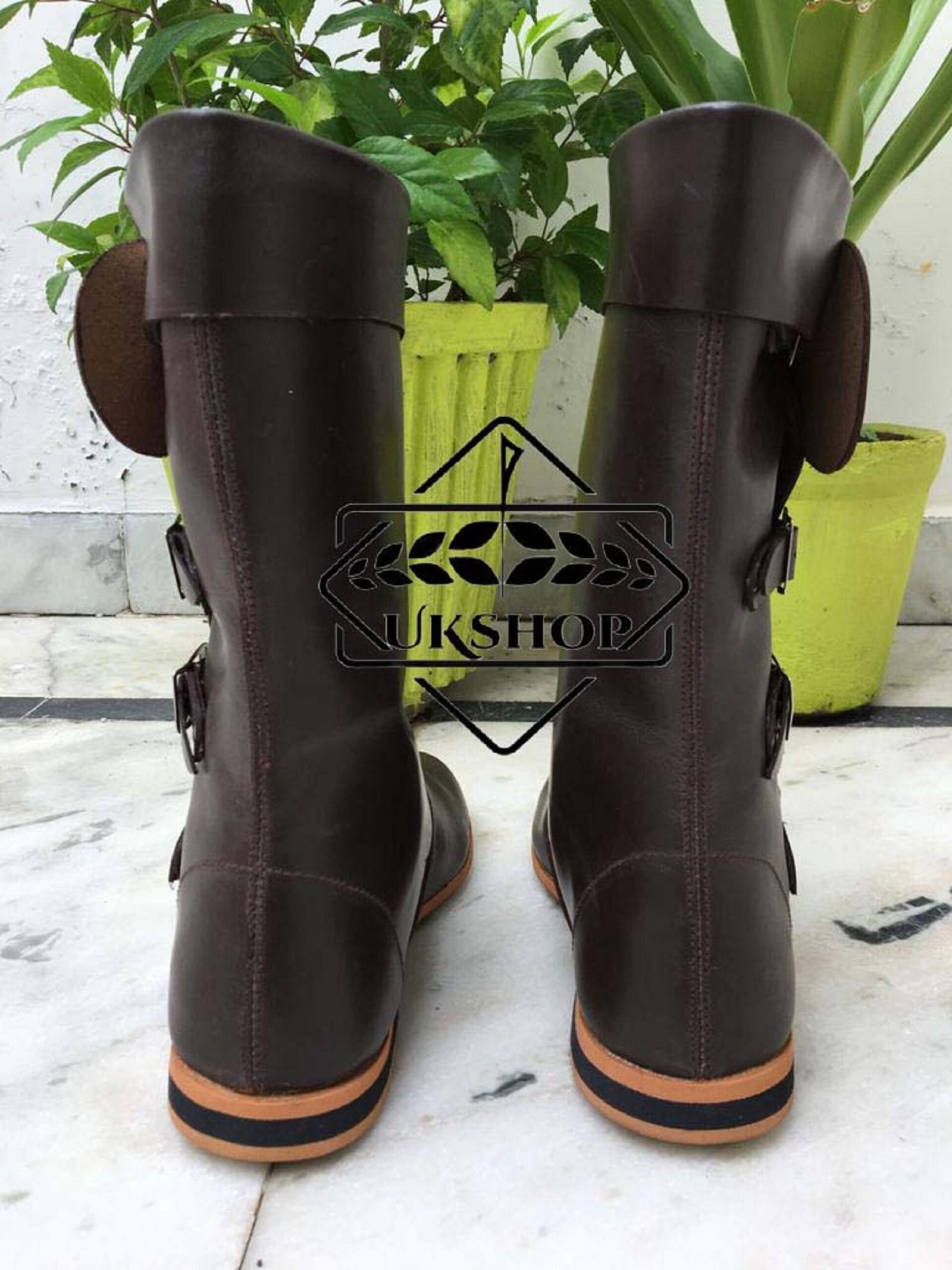 Medieval ankle boots
