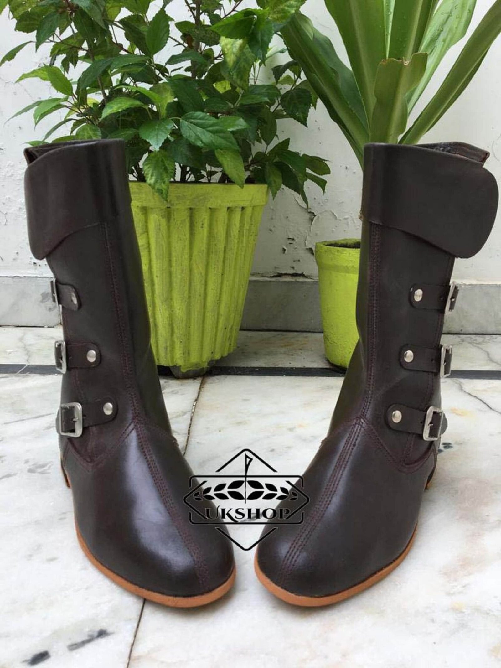 Medieval ankle boots