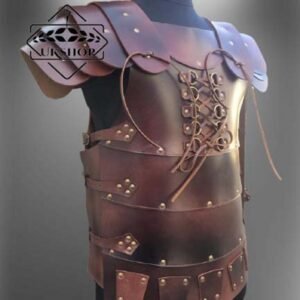 Medieval Leather Body Armor, Leather Armor, Thanks giving gift
