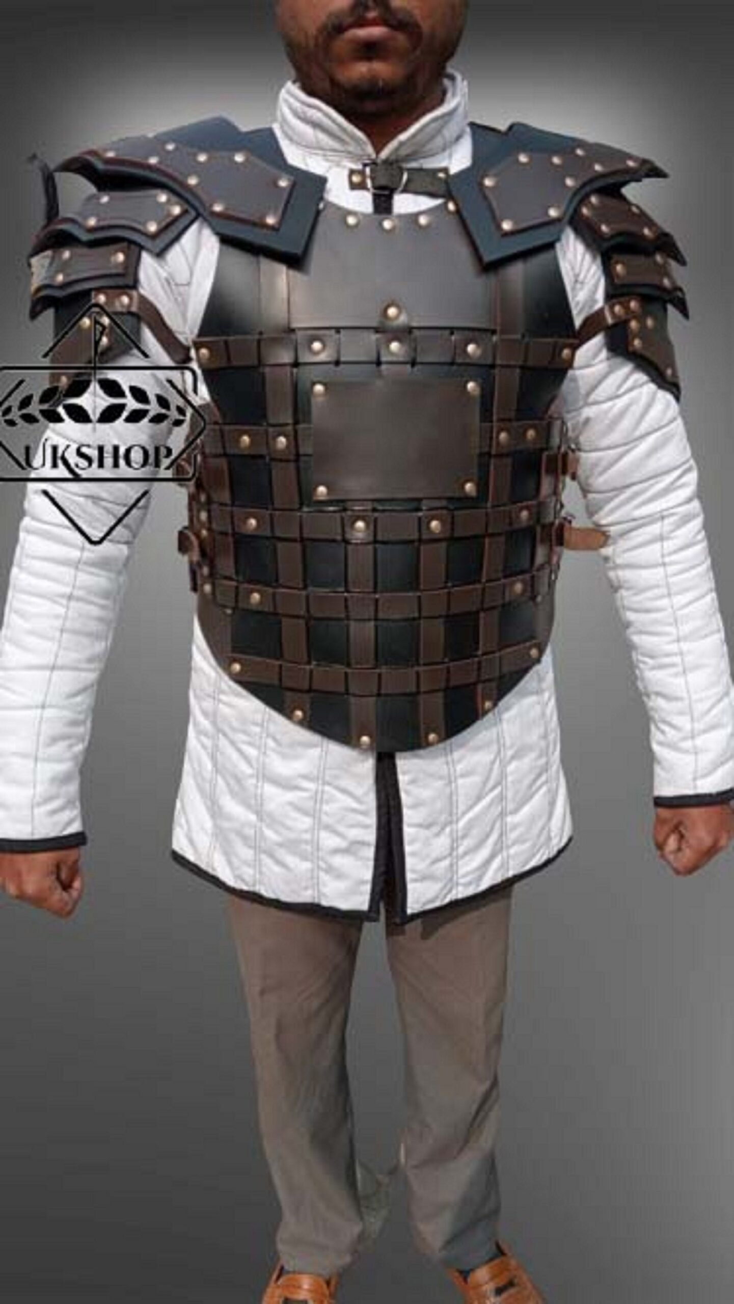 Medieval Leather armour | Leather Body armor Cuirass Knight | Medieval breastplate Body Costume, Thanks giving gift