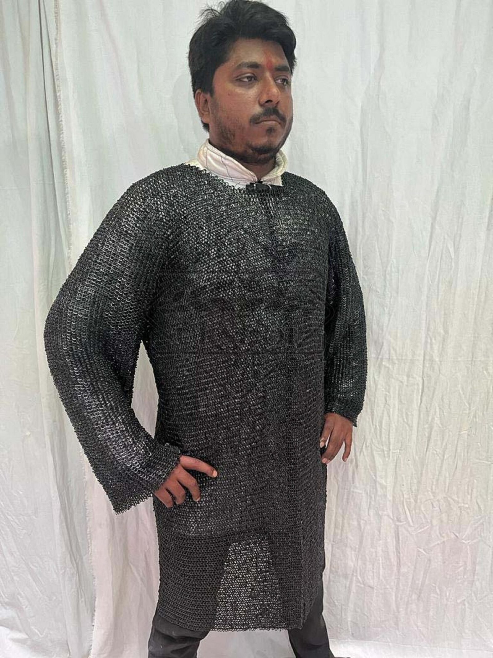 chainmail hauberk front