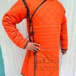 Medieval Costume Gambeson with long sleeves, Thanks giving gift
