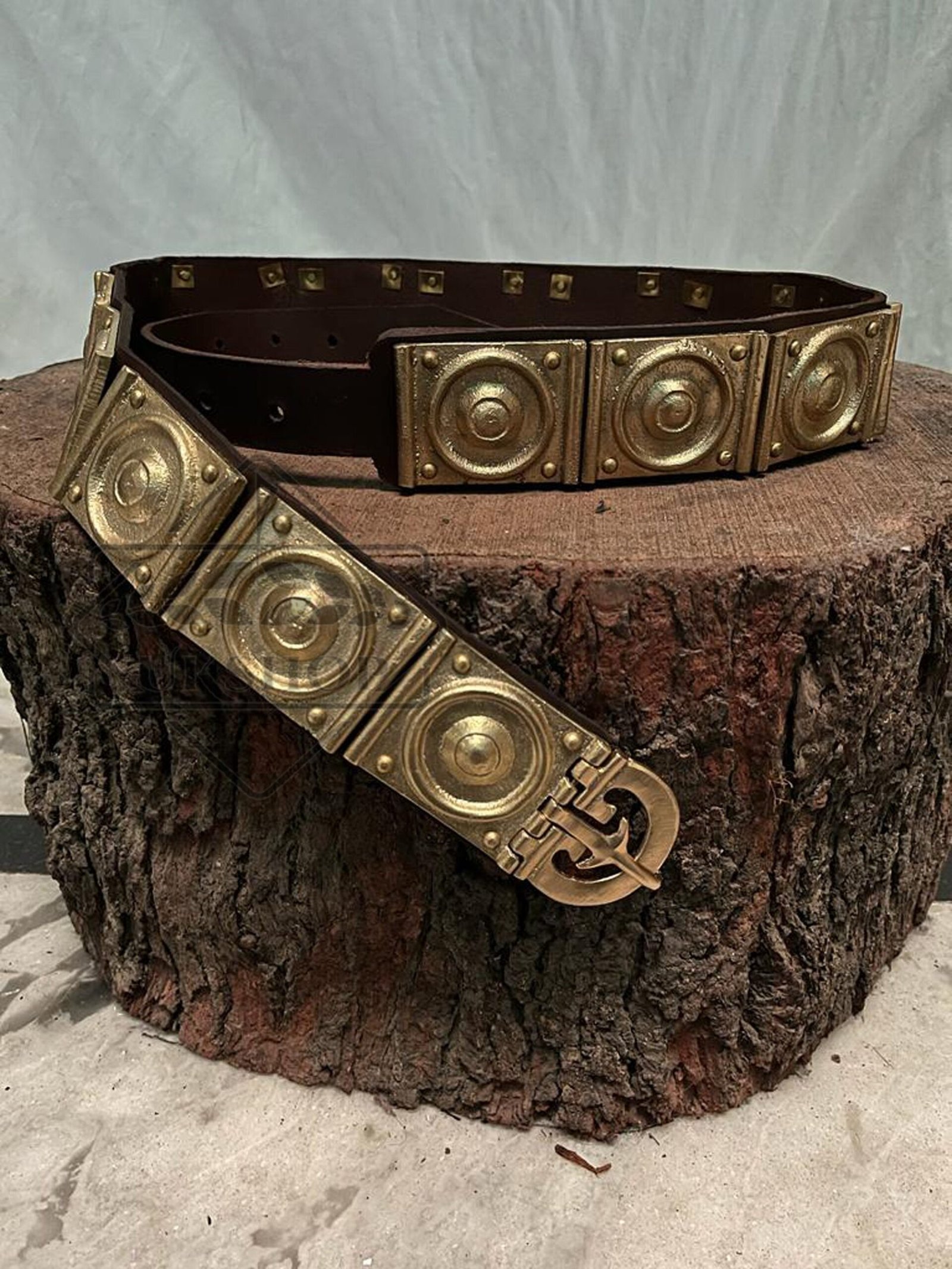 Roman Centurio belt, Soldier Legionary Leather Belt Centurion Genuine Brass Accent |  1st cen Military Soldier Legionary, Thanks giving gift