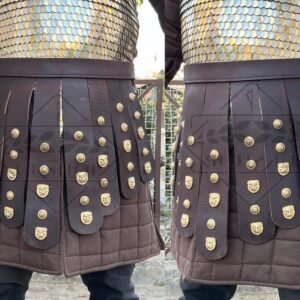 Roman Legion Apron Belt Leather Trozan Armor Costume Armour Item Waist Leather Belt | Thanks giving gift