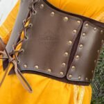Medieval Corset Belt, UnderBust Leather Corset Belt, Retro Gothic Corset Belt, Thanks giving gift