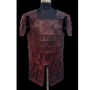 Medieval Leather Lamellar Scale Armor, Viking Leather armor, Thanks giving gift