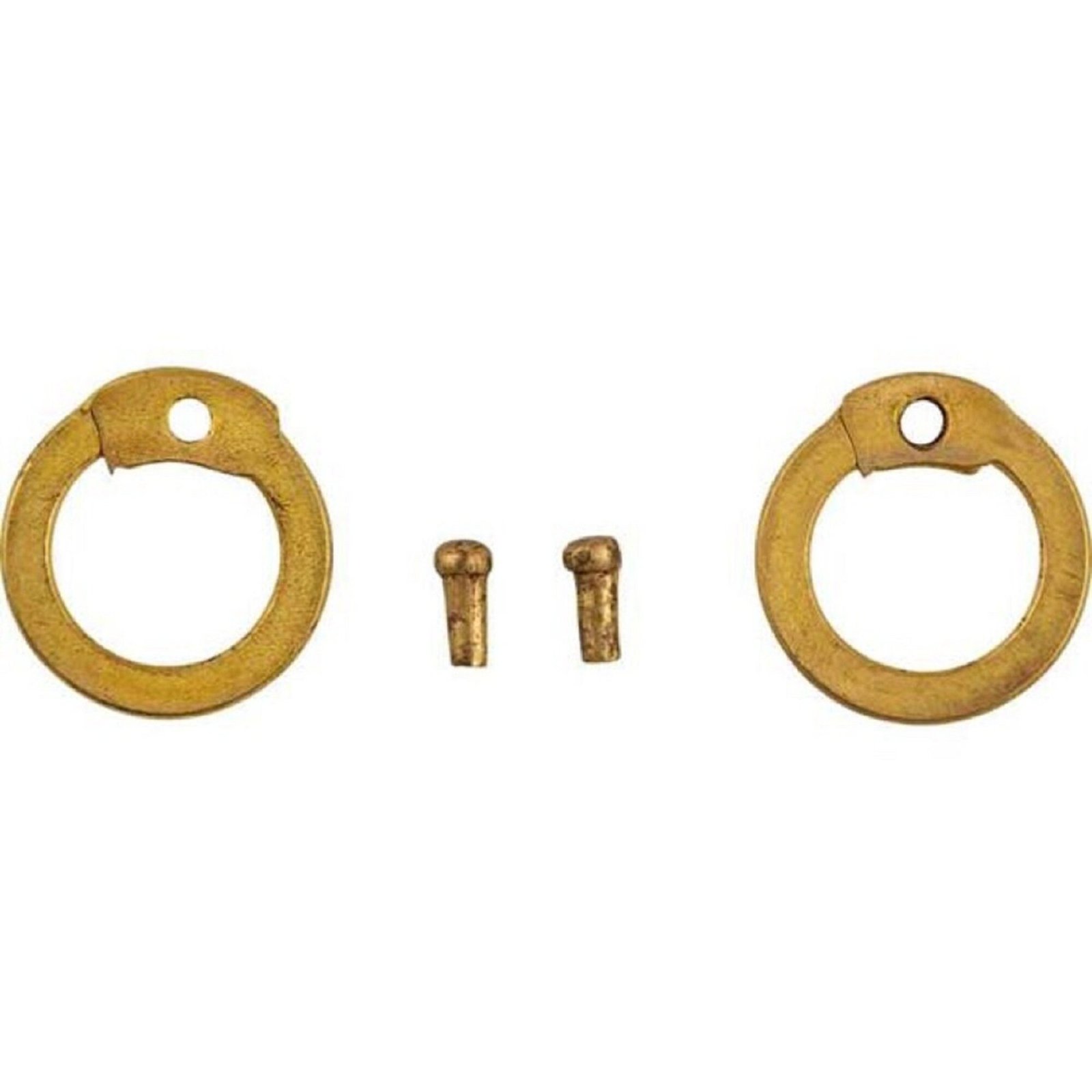 Chainmail Brass Flat Rings