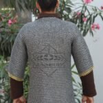Chainmail shirt, 9mm Flat Riveted With Solid rings