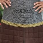Chainmail shirt, 9mm Flat Riveted With Solid rings