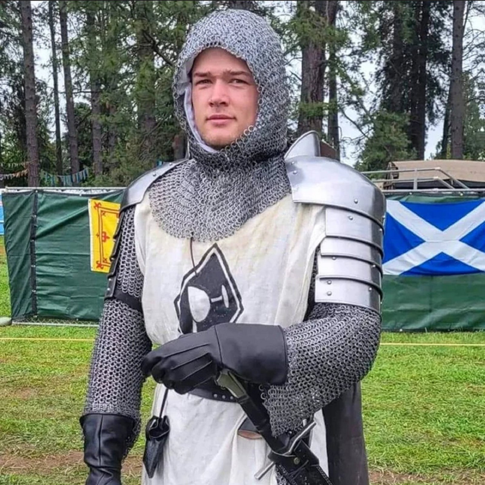 chainmail hauberk front