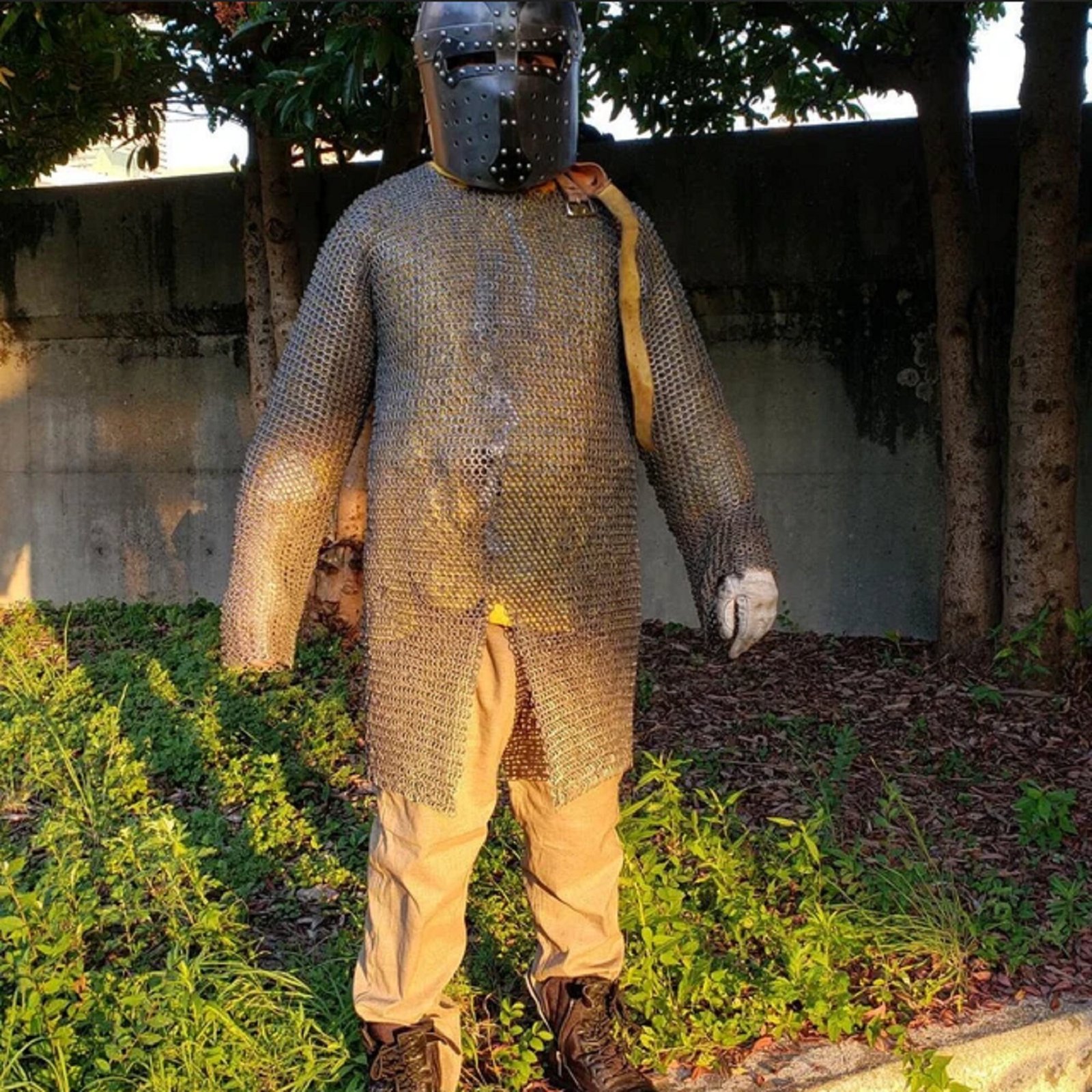 chainmail hauberk front