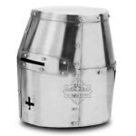 Crusader helmet silver 2