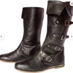medieval boots 5 Buckle 1