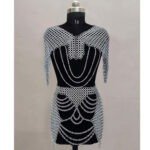 Butted Chainmail Top with Skirt Set