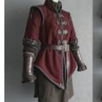 Medieval Gambeson Cotton Padded Doublet Aketon Jacket