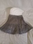 Chainmail coif with Cotton Padded Hood - 9mm Flat Ring with Solid Ring