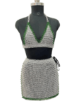 Chainmail Halter Top For Women Stylish Bra Cosplay Girl
