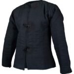 Medieval Short Gambeson Black