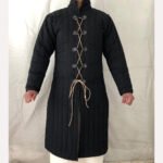 Medieval Long Gambeson - Black