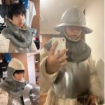 Chainmail coif with Cotton Padded
